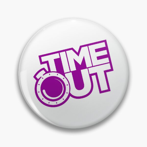 Item preview, Purple and White TimeOut designed and sold by Summer-Winter.