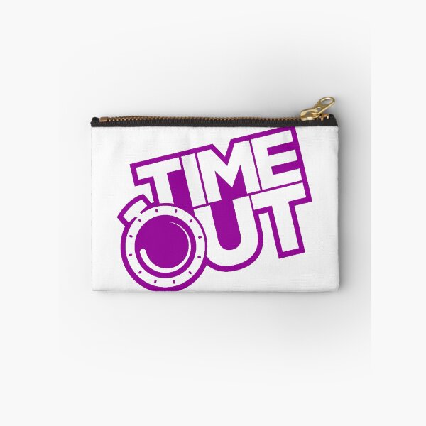 Item preview, Purple and White TimeOut designed and sold by Summer-Winter.