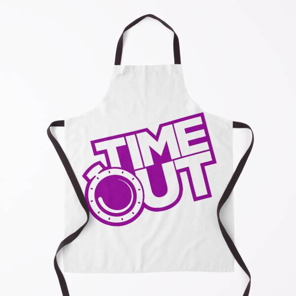 Item preview, Purple and White TimeOut designed and sold by Summer-Winter.