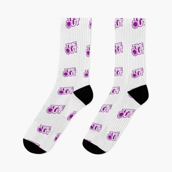 Item preview, Purple and White TimeOut designed and sold by Summer-Winter.