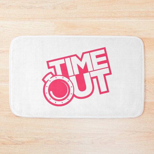 Item preview, Pink and White TimeOut designed and sold by Summer-Winter.