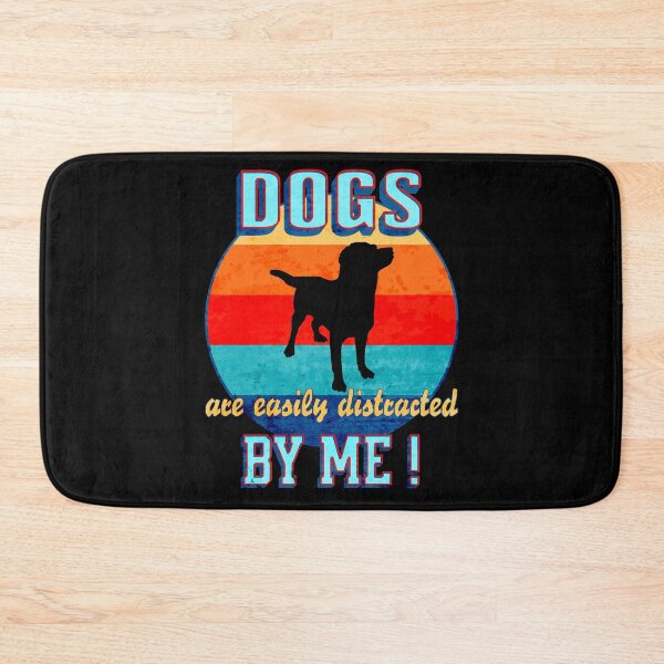 Item preview, Funny Dog Tee, Easily Distracted, Clever Humor designed and sold by artfulnotebook.