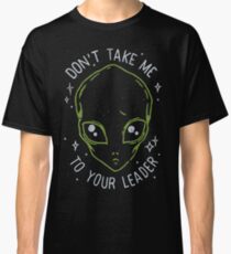 The Flash (Cisco's shirt) - Don't Take Me To Your Leader Classic T-Shirt
