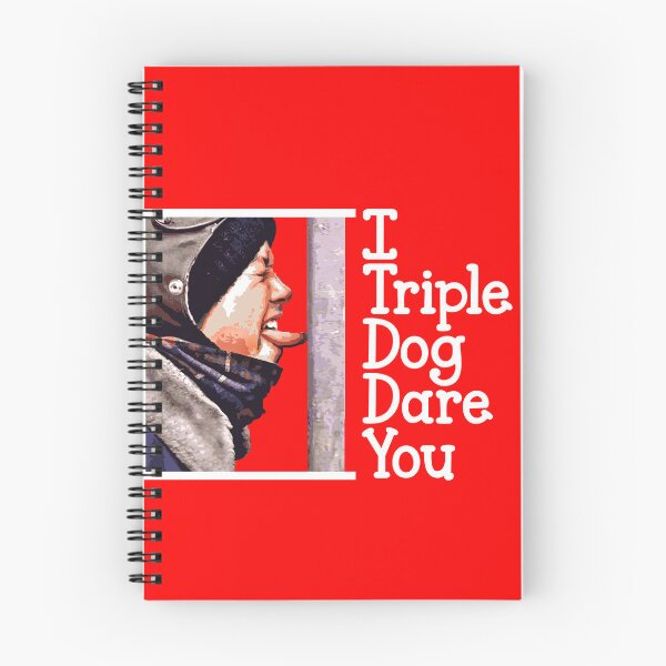 Artikelvorschau, I Triple Dog Dare You Weihnachtsgeschichte entworfen und verkauft von Alema Art.