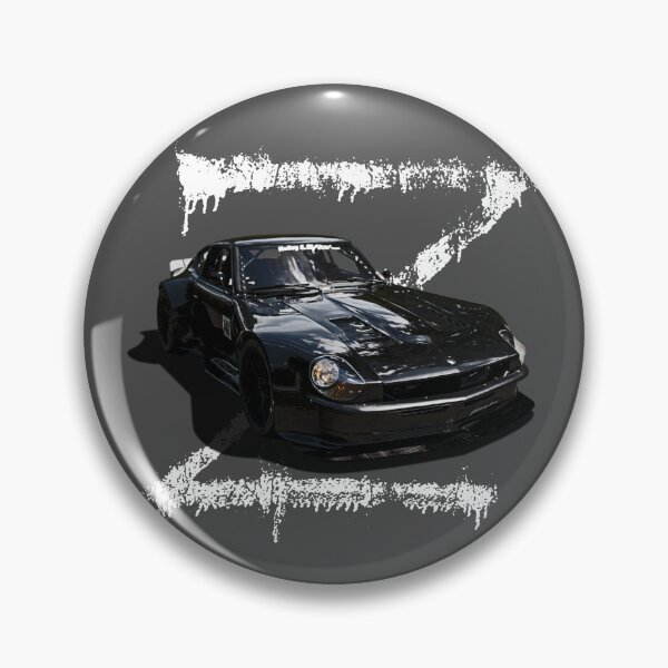 Item preview, FAIRLADY Z06 - THE V8 DATSUN - Black on Grey designed and sold by boltjesdesign.