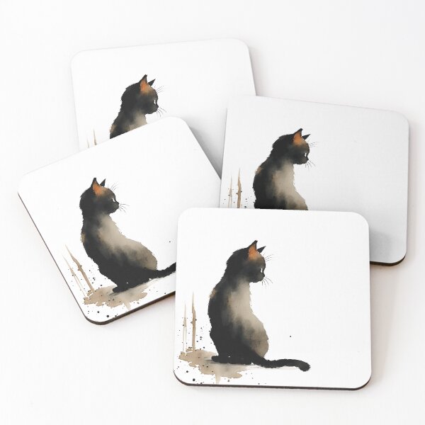 Item preview, Cute Ink Cat designed and sold by wallycobra.
