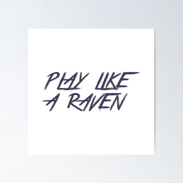 Item preview, Play like a raven designed and sold by sabinako.