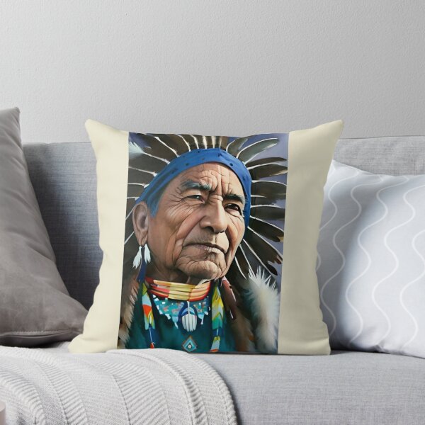 Item preview, Native american leader designed and sold by Gaspar Avila.