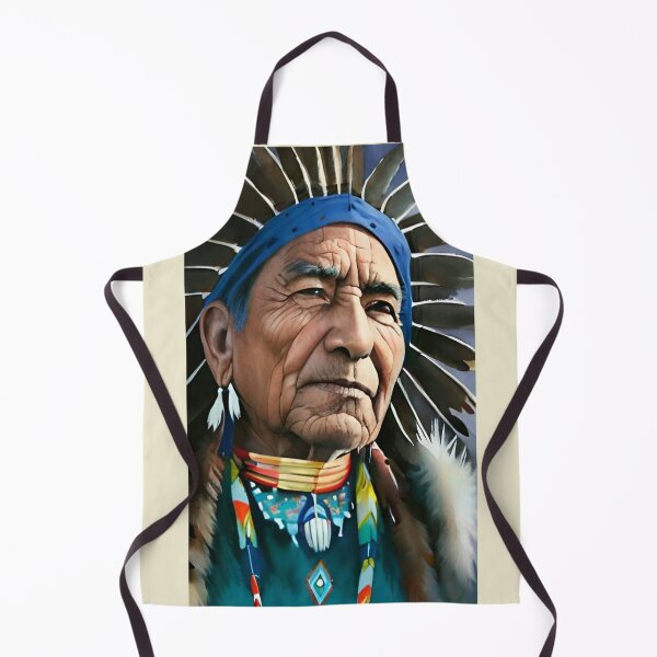 Item preview, Native american leader designed and sold by Gaspar Avila.