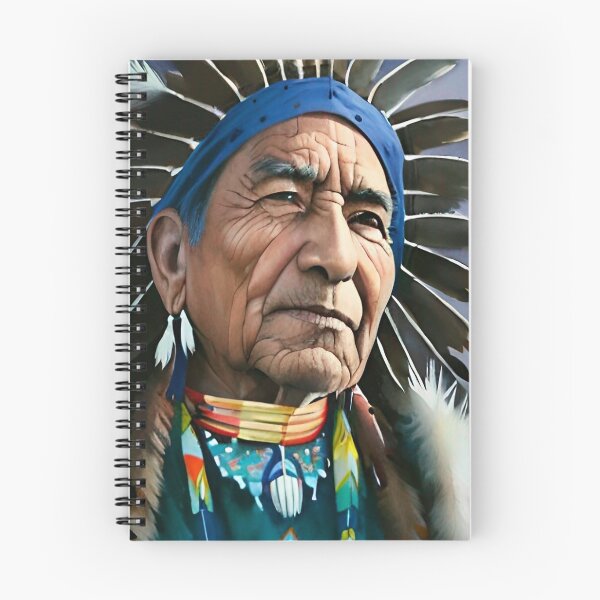 Item preview, Native american leader designed and sold by Gaspar Avila.