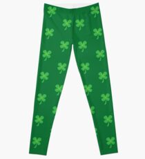 Grüner Kleeshamrock für St Patrick Tag niedlich! Leggings