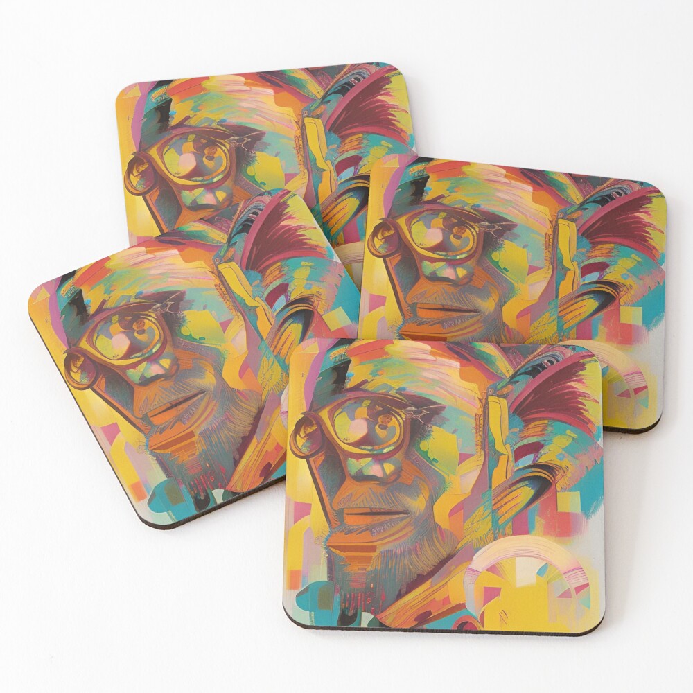 Item preview, Coasters (Set of 4) designed and sold by TiltedCode.