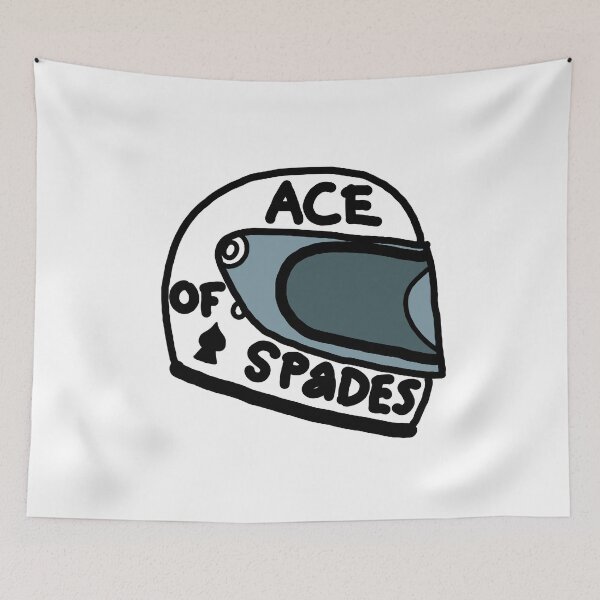 Item preview, Ace of Spades helmet designed and sold by Andre Gascoigne.