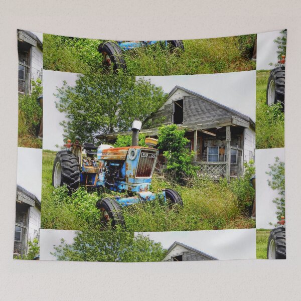 Item preview, Blue Tractor designed and sold by Savannah Gibbs.