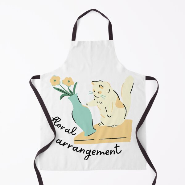 Item preview, Floral Arrangement Cat Pun designed and sold by ThievingNargles.