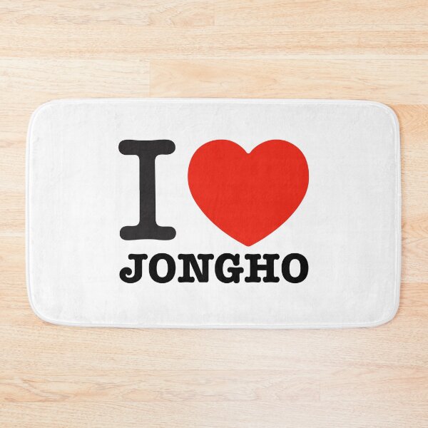 Item preview, i love ateez jongho text heart atiny | Morcaworks designed and sold by Morcawork.