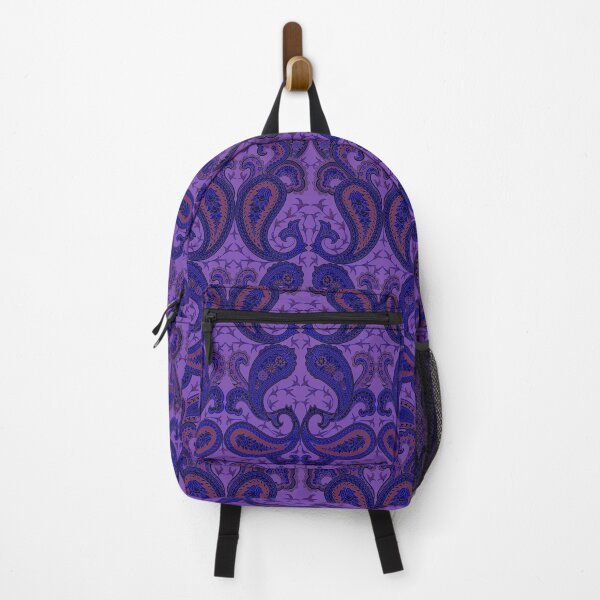 Vista previa del artículo con la obra «Estampado Paisley "Nubes" Colores Violeta Paisley», diseñado y vendido por OutshineAll.