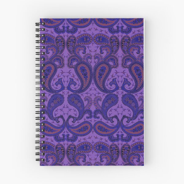 Item preview, Paisley Print "Clouds" Violet Paisley Colors designed and sold by OutshineAll.