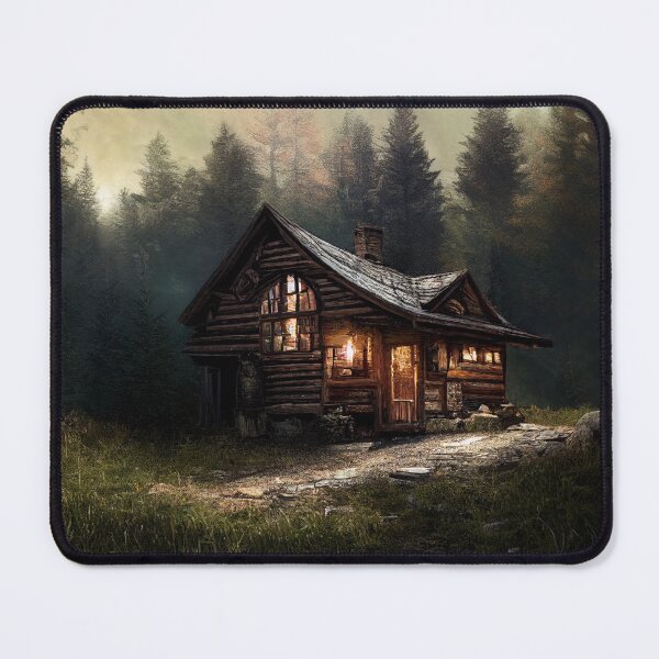 Item preview, Cozy Cabin in the Woods designed and sold by Wander Lost.