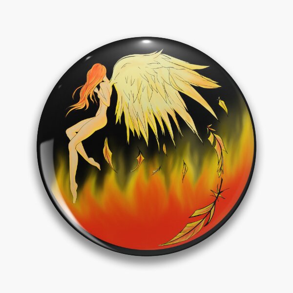 Item preview, angel on fire designed and sold by VeninDore.