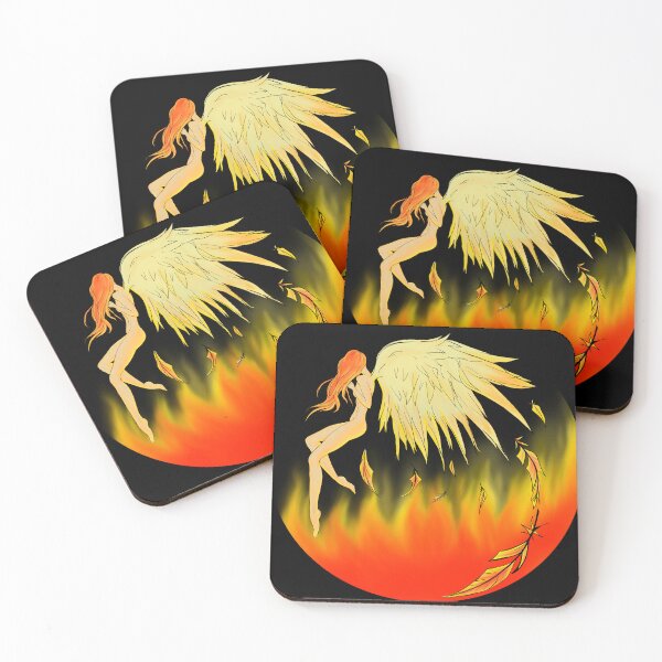 Item preview, angel on fire designed and sold by VeninDore.