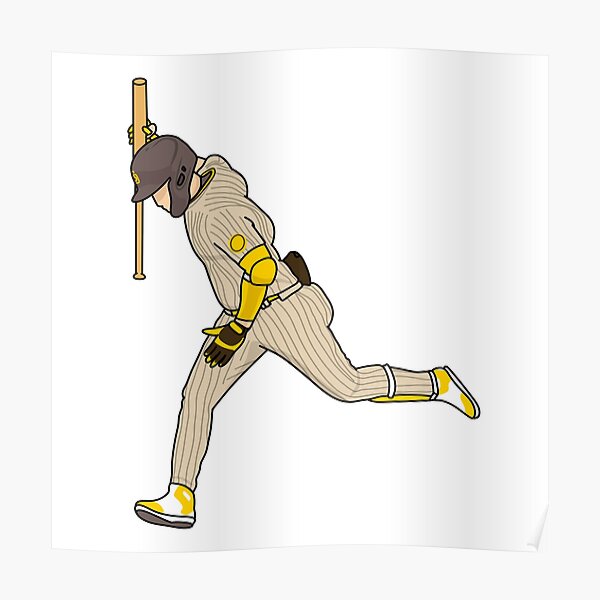 Ha-seong Kim Baseball Player Original Illustration Printed 