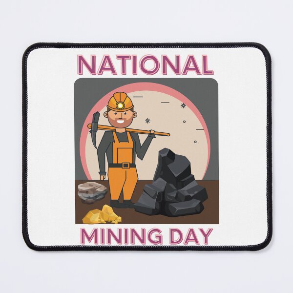 Item preview, National Mining Day Miners designed and sold by ZiAttaArt.