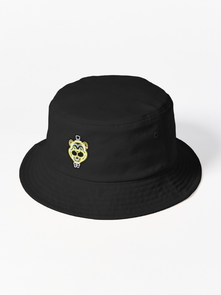 Neon Sign Glam Rock Freddy | Bucket Hat