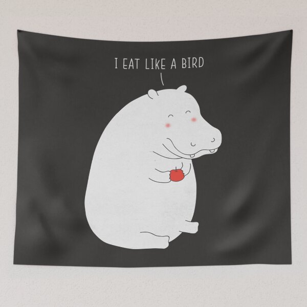 Item preview, Humble hippo designed and sold by FrauErna.