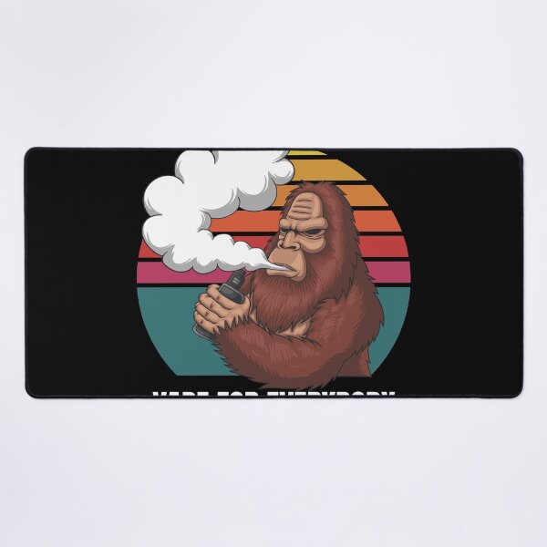 Item preview, Bigfoot Vaping-funny weed gift for Bigfoot lover designed and sold by BRtisticDesigns.