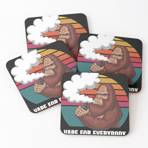 Item preview, Bigfoot Vaping-funny weed gift for Bigfoot lover designed and sold by BRtisticDesigns.