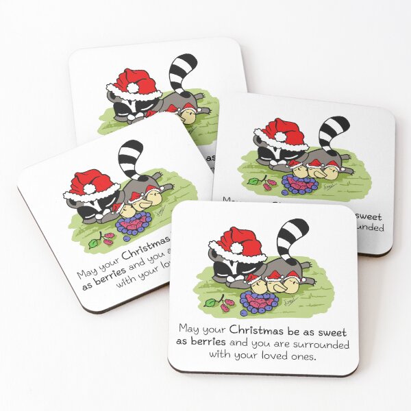 Item preview, Christmas as sweet as berries designed and sold by lifewithbirds.
