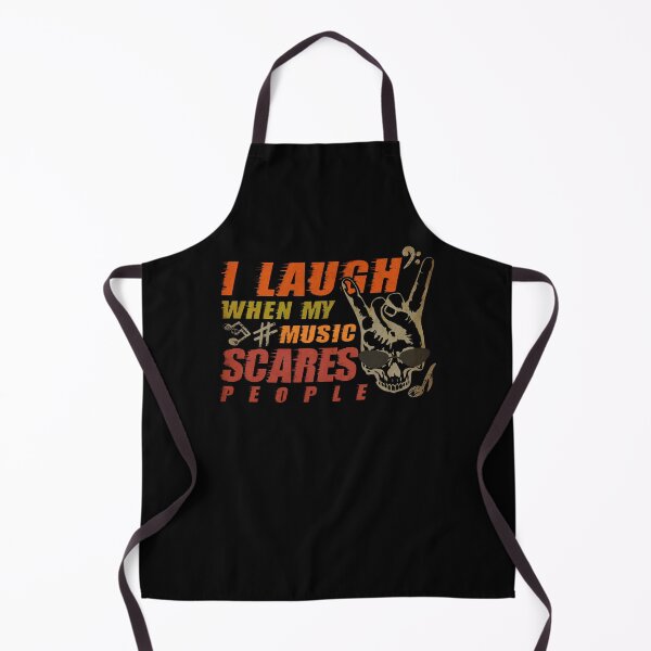 Item preview, I Laugh When My Msic Scares People-funny gift for Metal heads designed and sold by BRtisticDesigns.