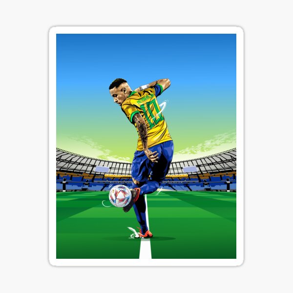 Neymar skills Sticker