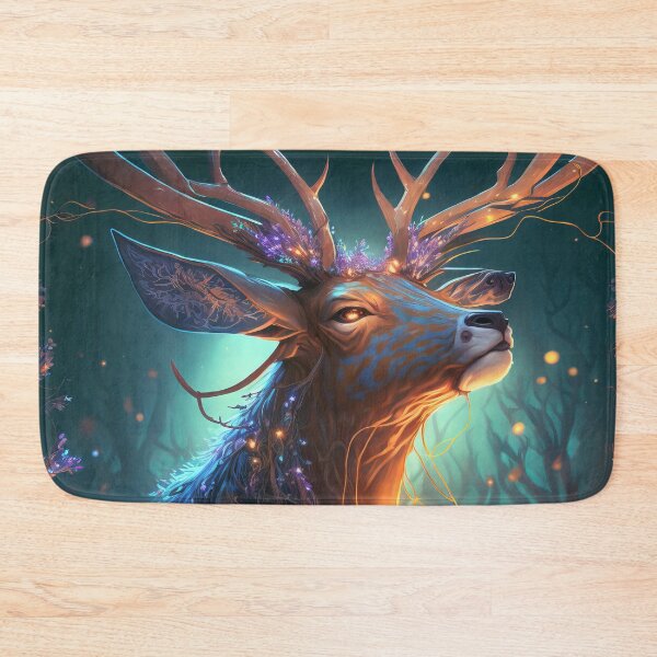 Item preview, Christmas Reindeer Portrait designed and sold by kaileena-ai.