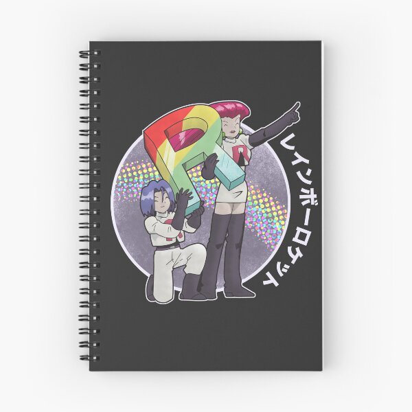 Item preview, Team Rainbow Rocket - V2 (Dark T-shirts) designed and sold by cassiore.