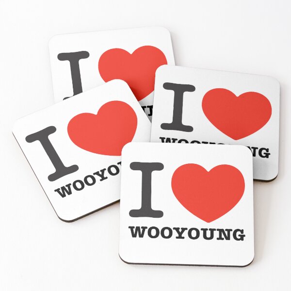Item preview, I love ateez wooyoung heart atiny | Morcaworks designed and sold by Morcawork.