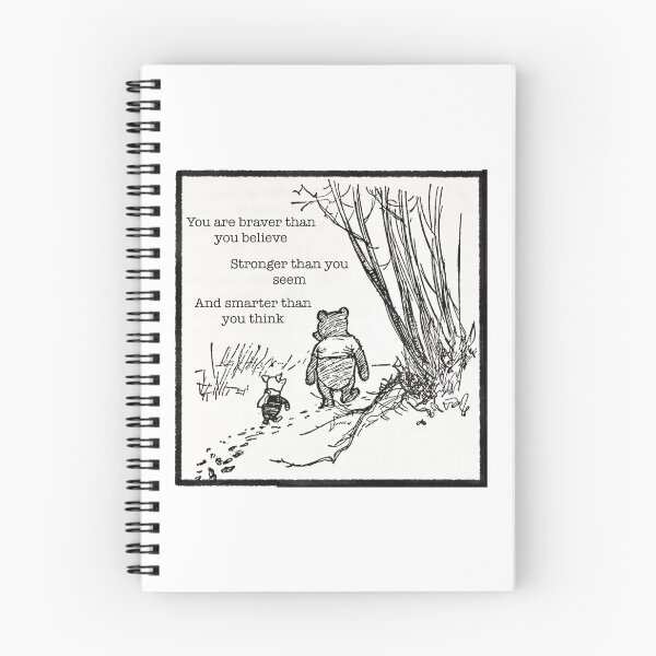Item preview, Winnie-the-Pooh Quote designed and sold by PoeTatoes.