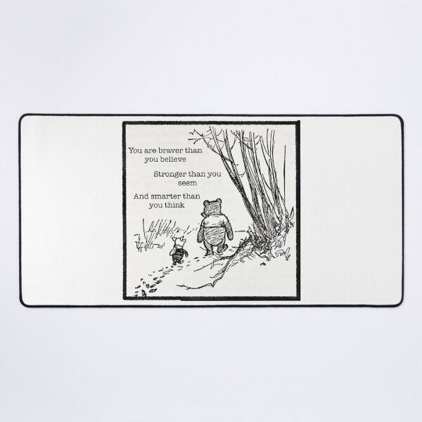 Item preview, Winnie-the-Pooh Quote designed and sold by PoeTatoes.