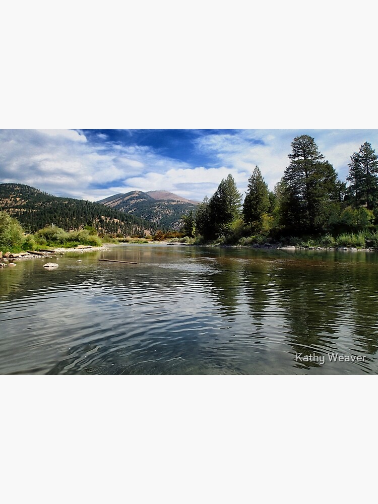 "The Blackfoot River Montana" Photographic Print for Sale by
