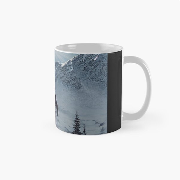 Item preview, trapper on top of the mountain, summit under the snow in winter designed and sold by Paradigme.