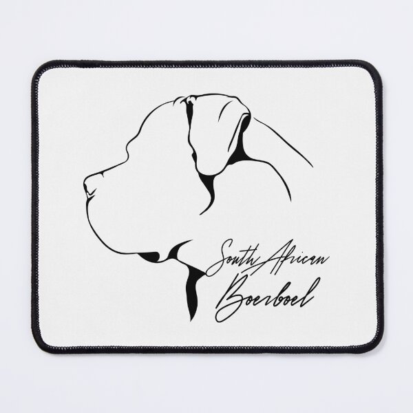 Item preview, South African Boerboel Profile Dogs designed and sold by dogarts.