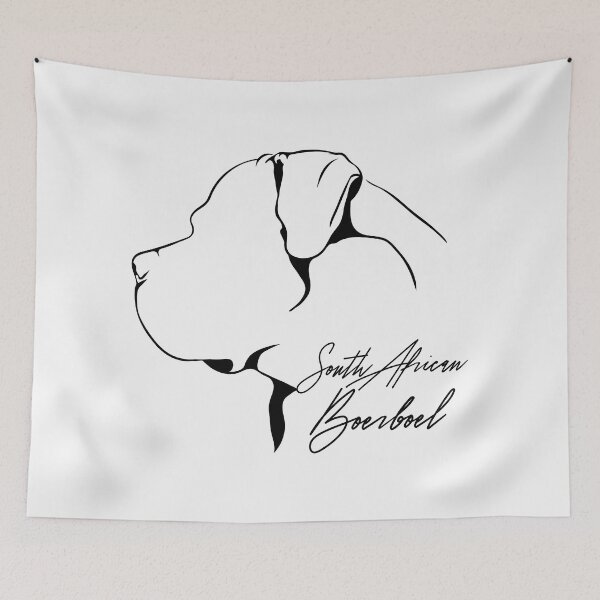 Item preview, South African Boerboel Profile Dogs designed and sold by dogarts.