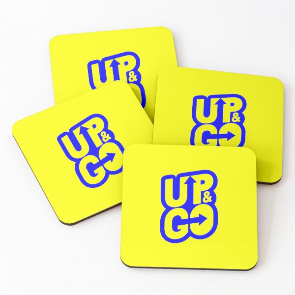 Item preview, Blue and Yellow UP & GO designed and sold by Summer-Winter.