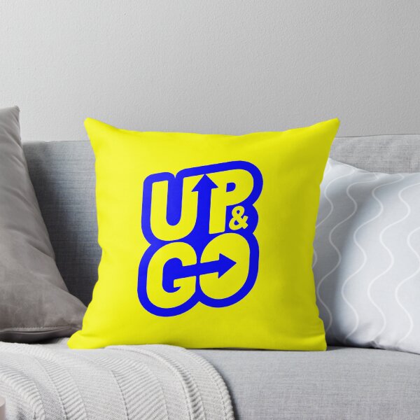 Item preview, Blue and Yellow UP & GO designed and sold by Summer-Winter.