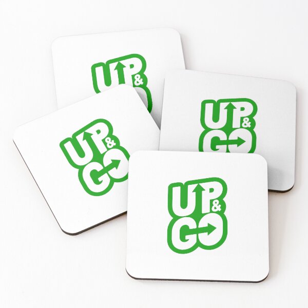 Item preview, Green and White UP & GO designed and sold by Summer-Winter.
