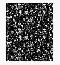 horror characters film print Photographic Print