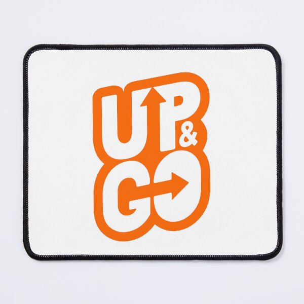 Item preview, Orange and White UP & GO designed and sold by Summer-Winter.