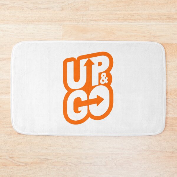 Item preview, Orange and White UP & GO designed and sold by Summer-Winter.