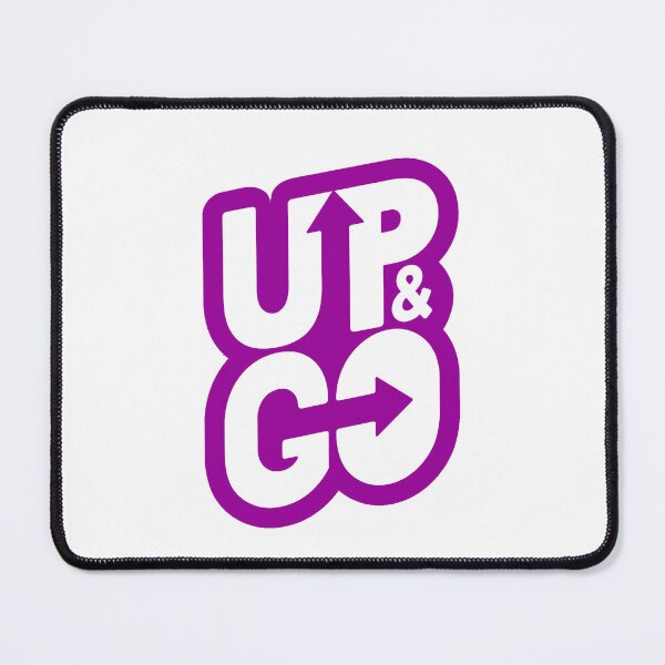 Item preview, Purple and White UP & GO designed and sold by Summer-Winter.